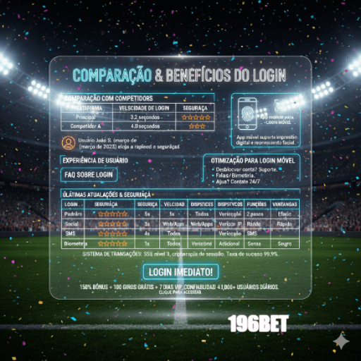 Figura 2 do login da 196BET